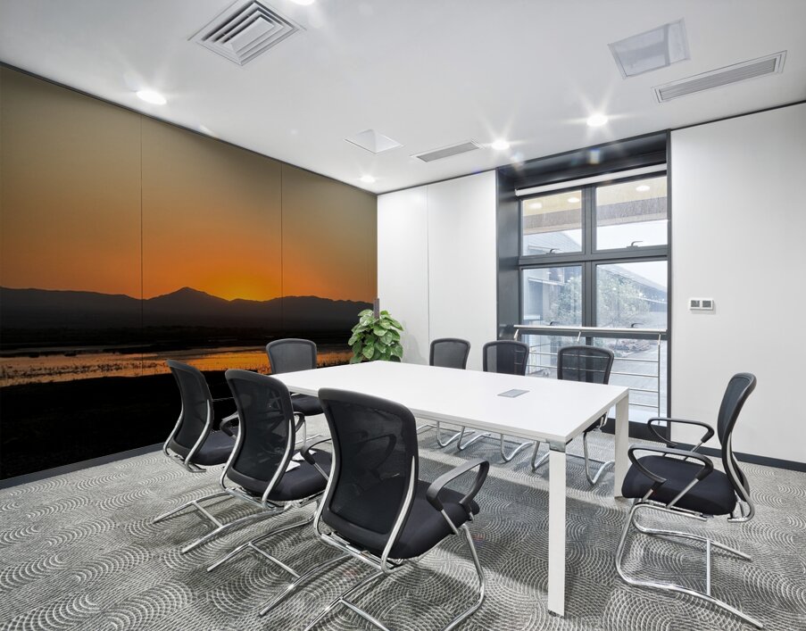 Sunset on the Marsh Wall Printing