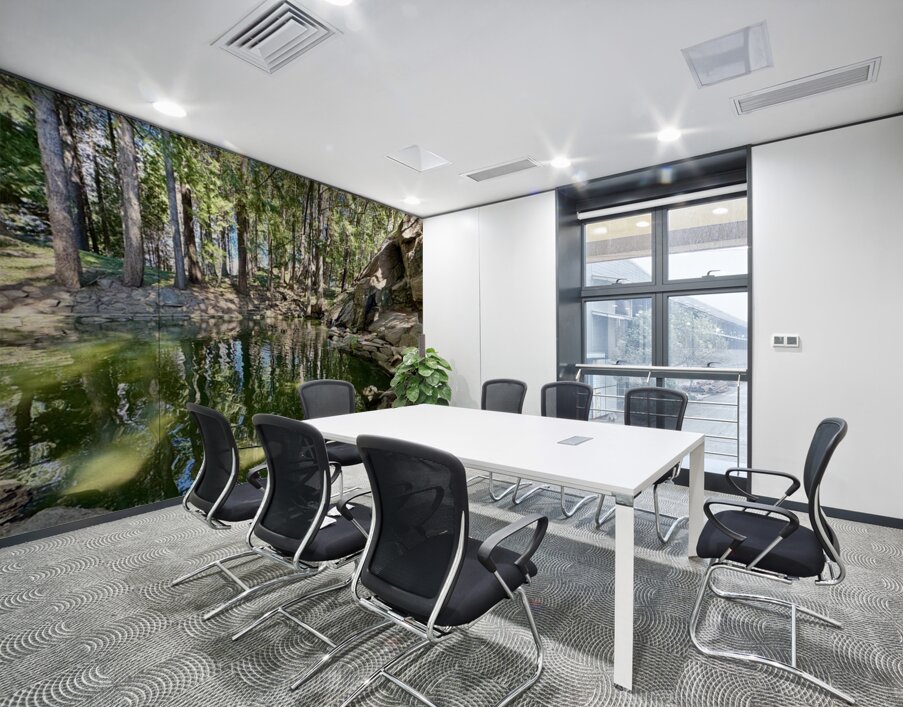 Ohme Gardens reflection pond Wenatchee Wa Wall Printing