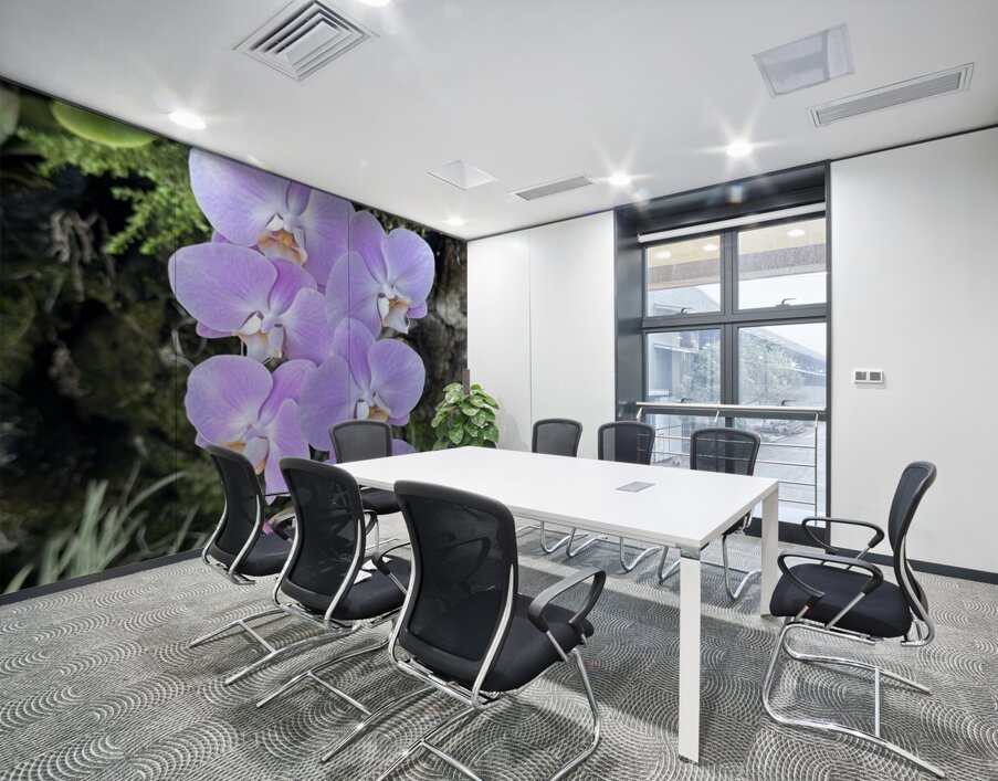 Orchid Wall Printing
