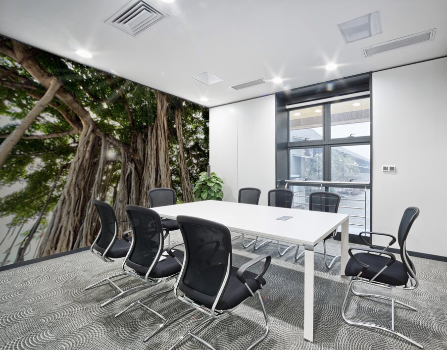 Banyan Tree Wall Printing
