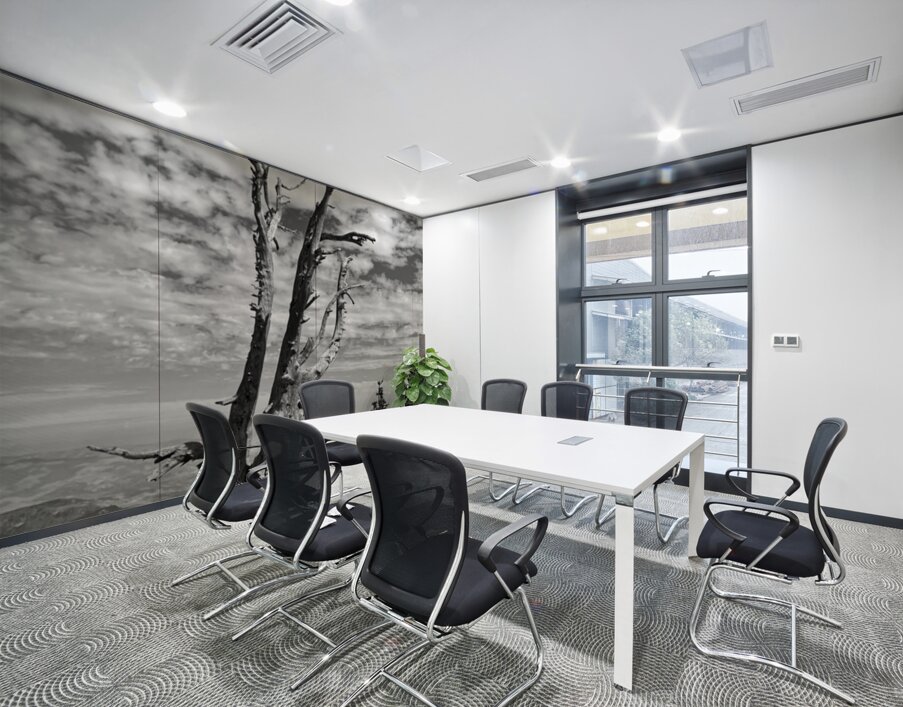 Wenatchee Overlook - black and white Wall Printing