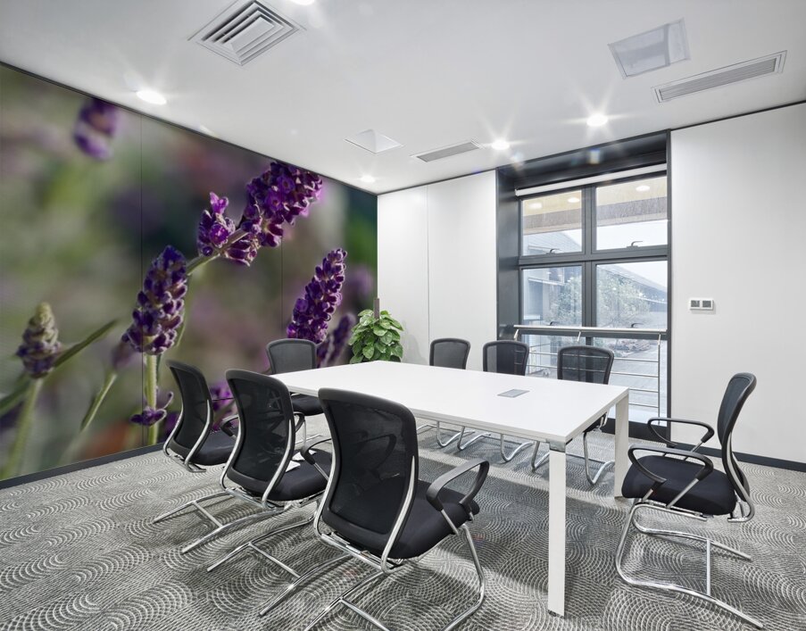 Lavender  Wall Printing