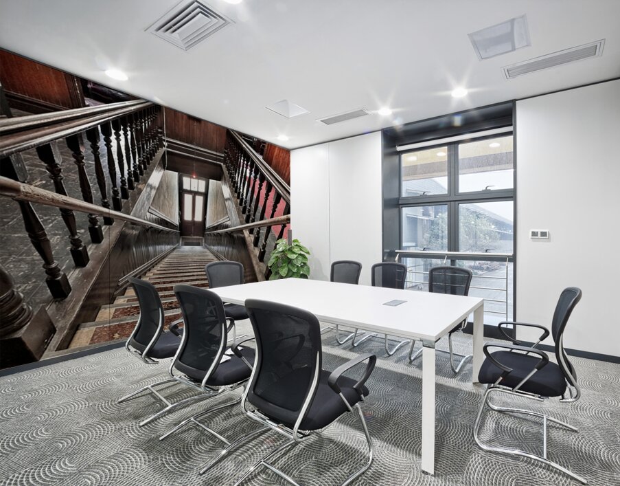 Stairway to the past Wall Printing