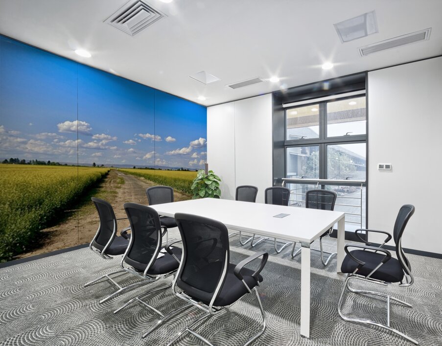 Country Road Wall Printing