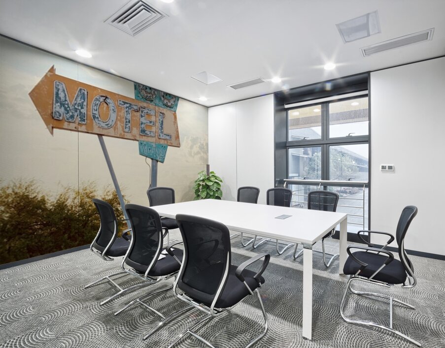 The 66 Motel - Needles California sign Wall Printing