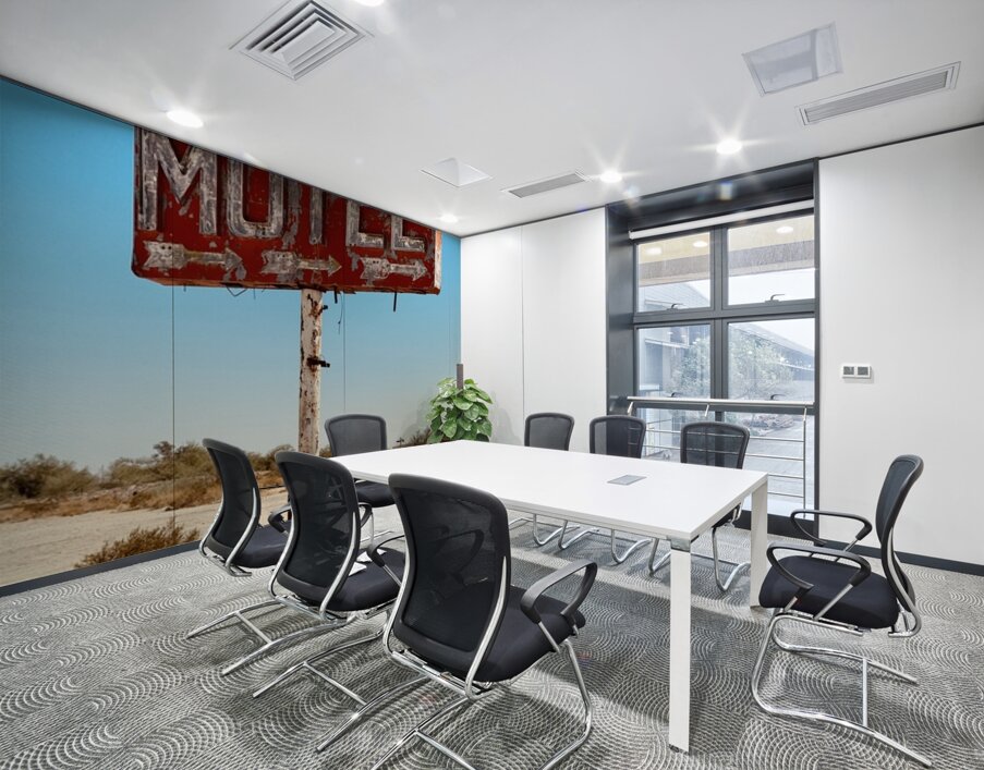 Whiting Bros Motel sign Yucca Arizona Route 66 Wall Printing