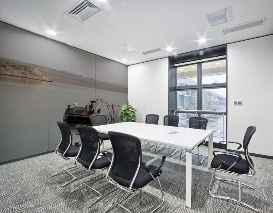 Silent Wreckage on Still Waters Wall Printing