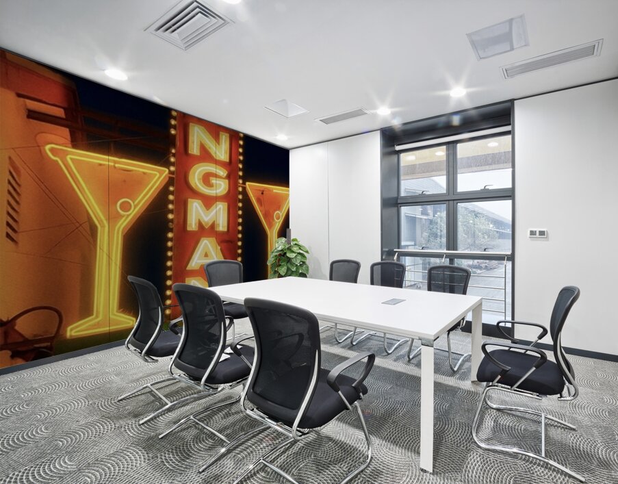 Kingman Club at night Wall Printing