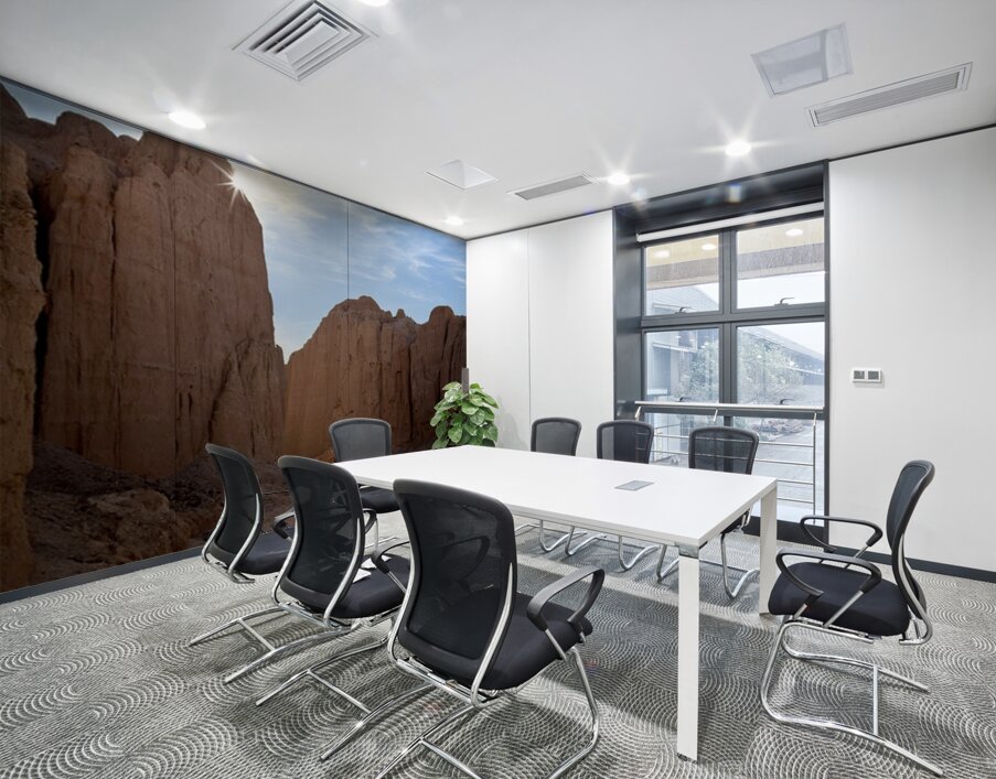 Chasing the light  -entrance to Mud Canyon Wall Printing