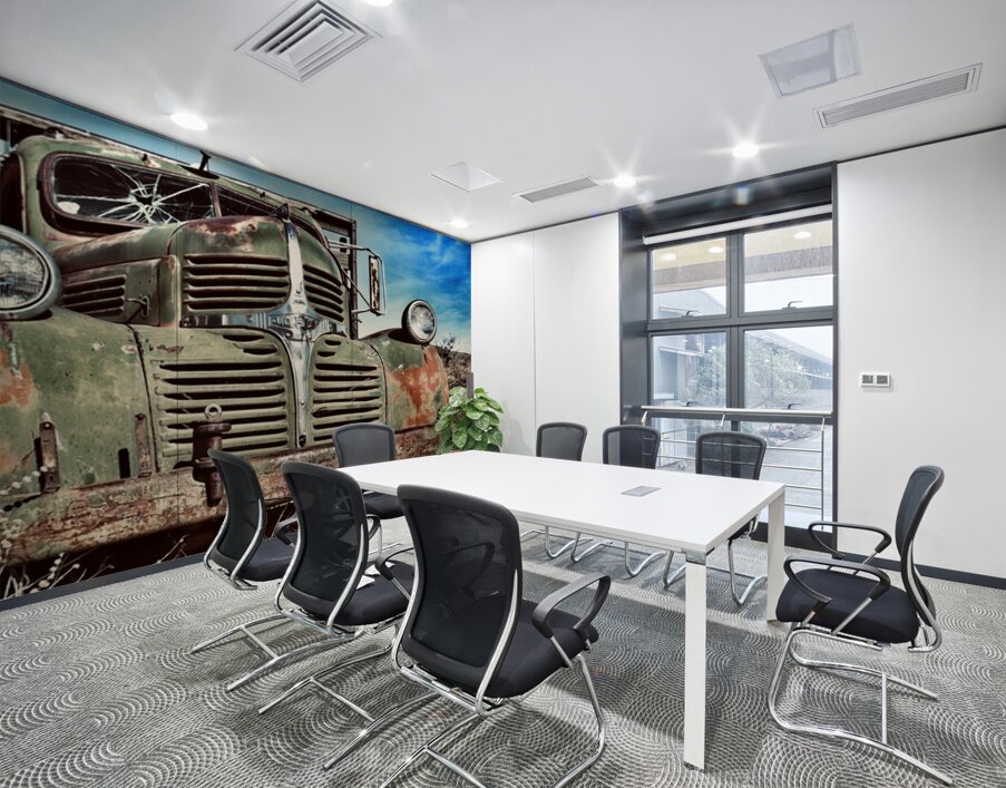 Desert Dodge Wall Printing