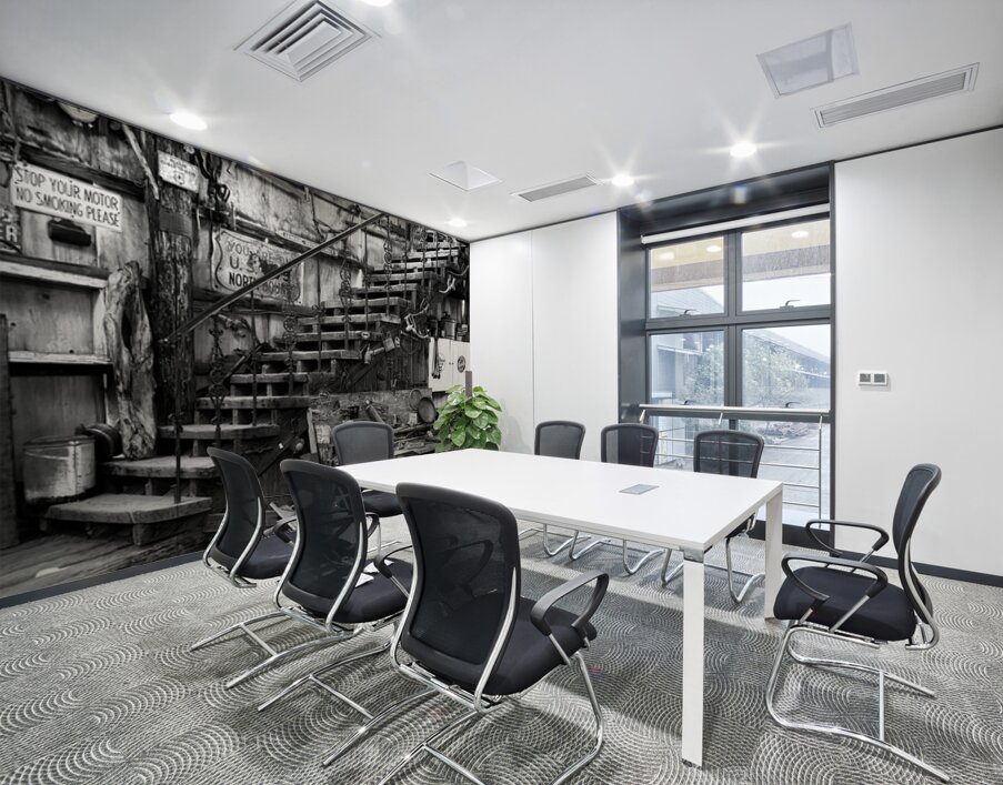 Stairway to yesteryear Wall Printing