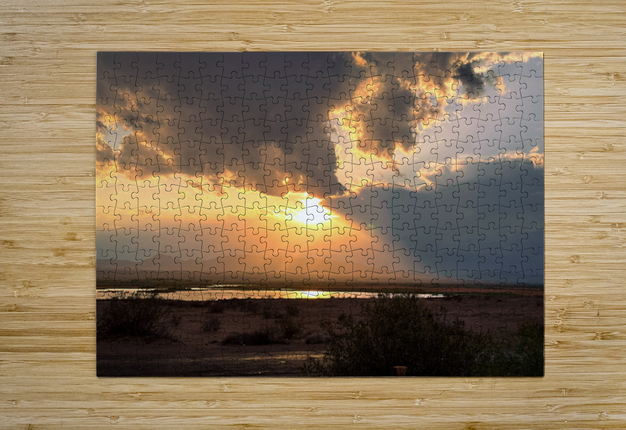 Beauty within the Storm Leslie Affeldt Photography Puzzle printing