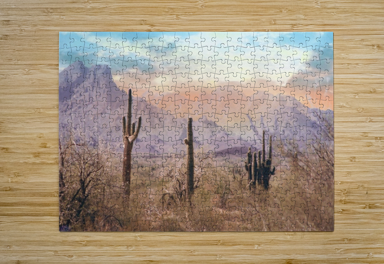 Pastel Desert Leslie Affeldt Photography Puzzle printing