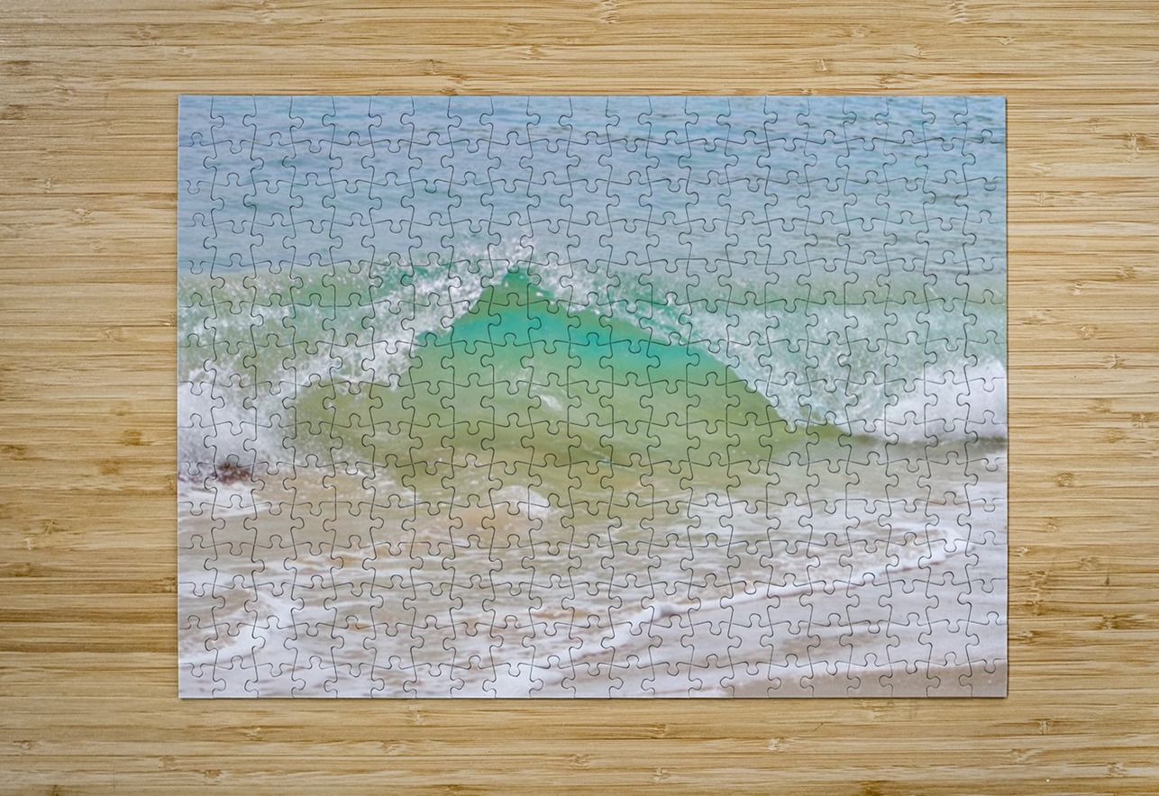 Wave Lanai Leslie Affeldt Photography Puzzle printing