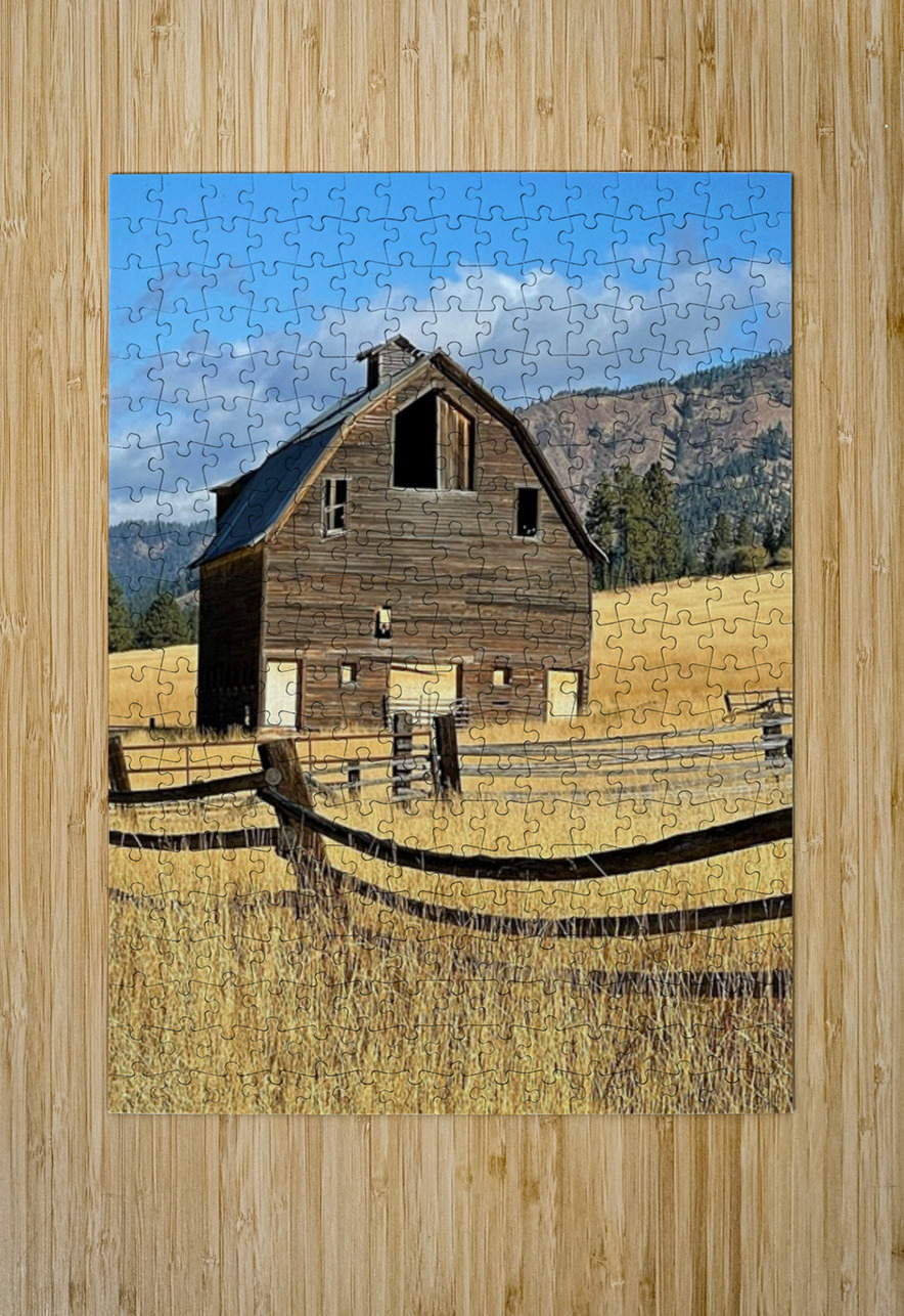 Dunford Barn 3 Leslie Affeldt Photography Puzzle printing