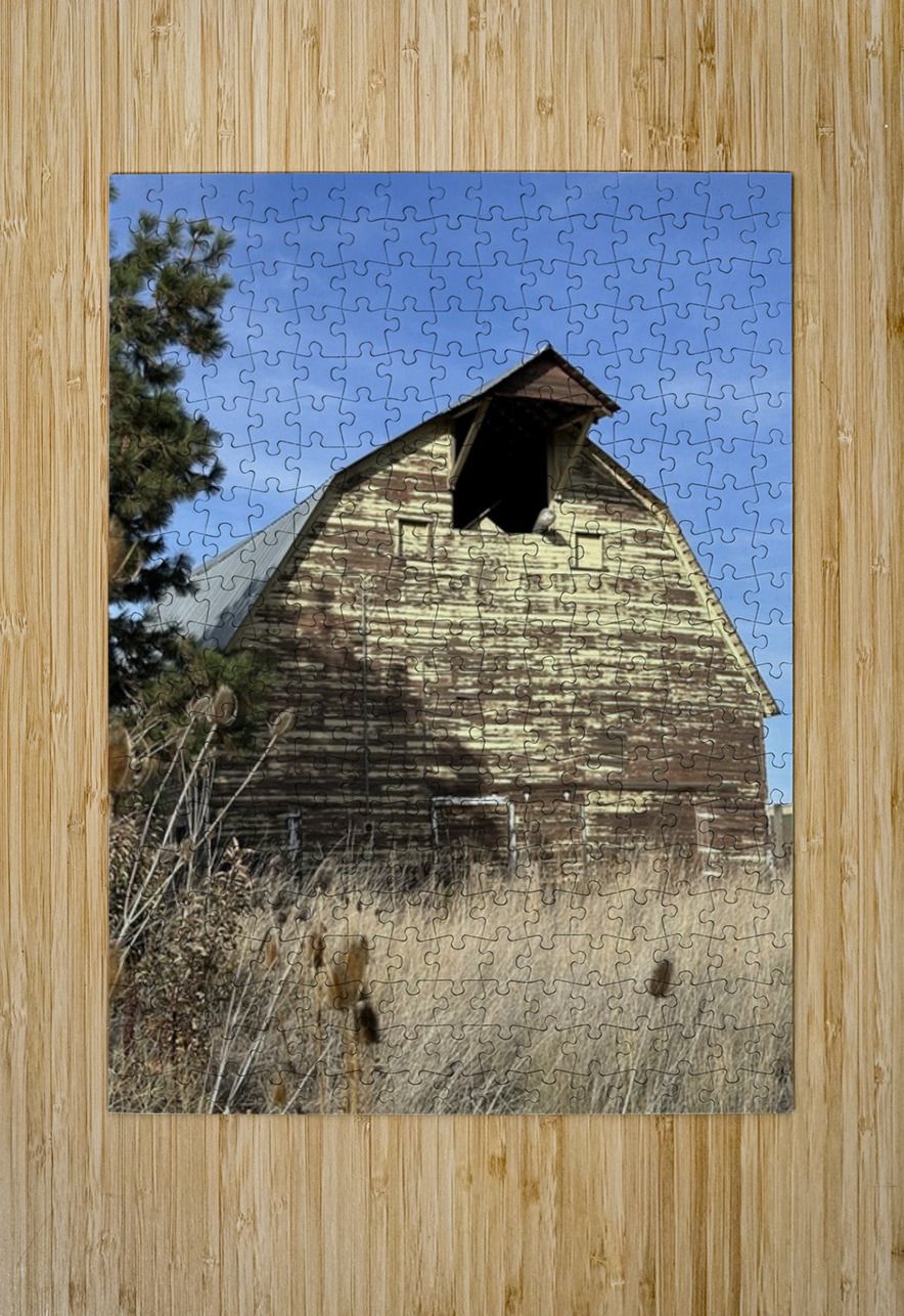 Colfax Barn 1 Leslie Affeldt Photography Puzzle printing