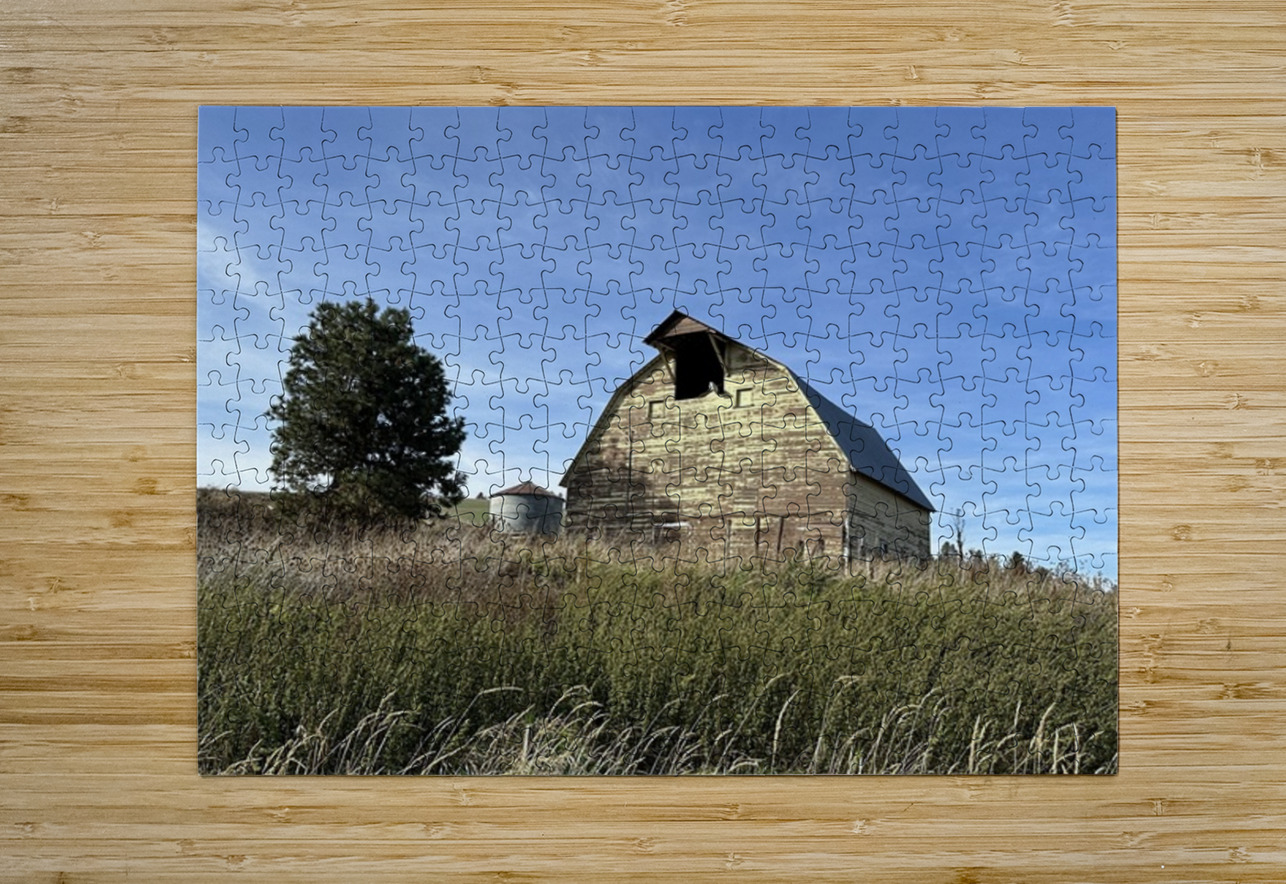 Colfax Barn 4 Leslie Affeldt Photography Puzzle printing