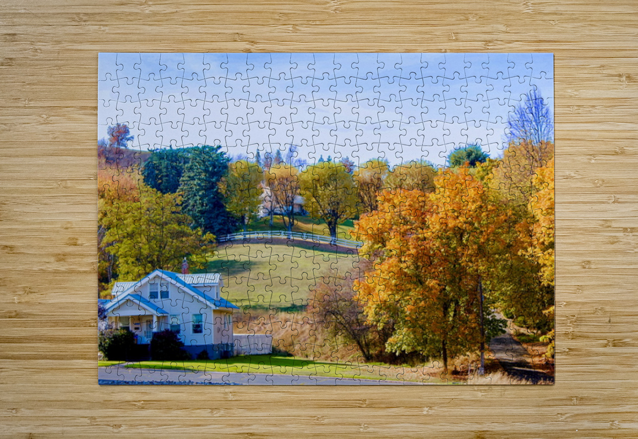 Autumn Estate Leslie Affeldt Photography Puzzle printing
