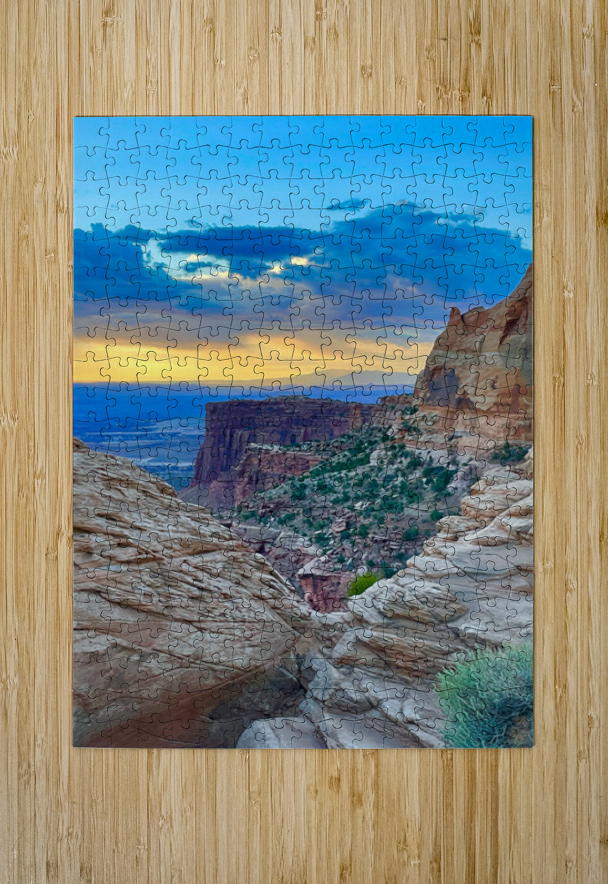 Sunrise at Canyonlands Leslie Affeldt Photography Puzzle printing