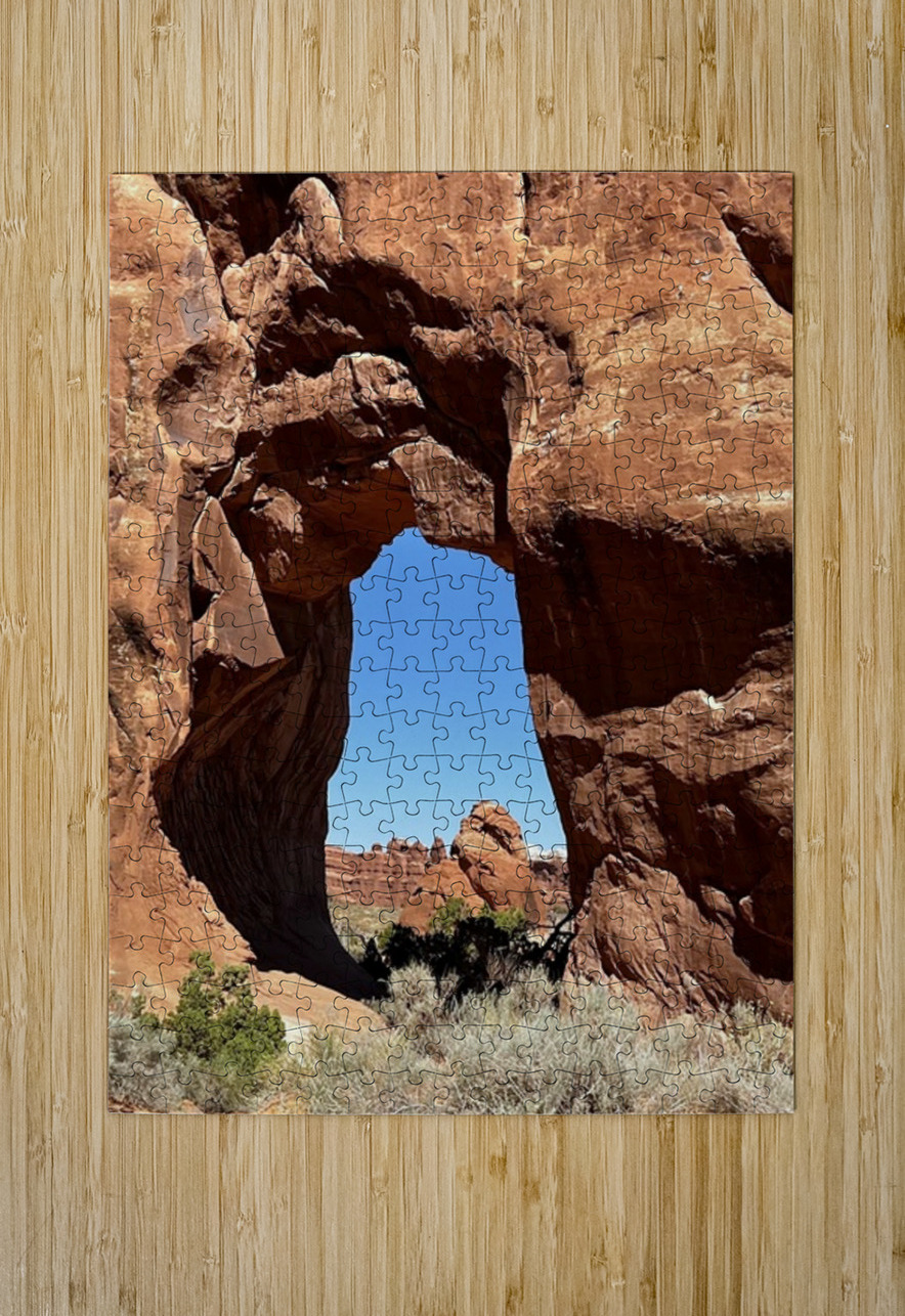 Window Rock Leslie Affeldt Photography Puzzle printing