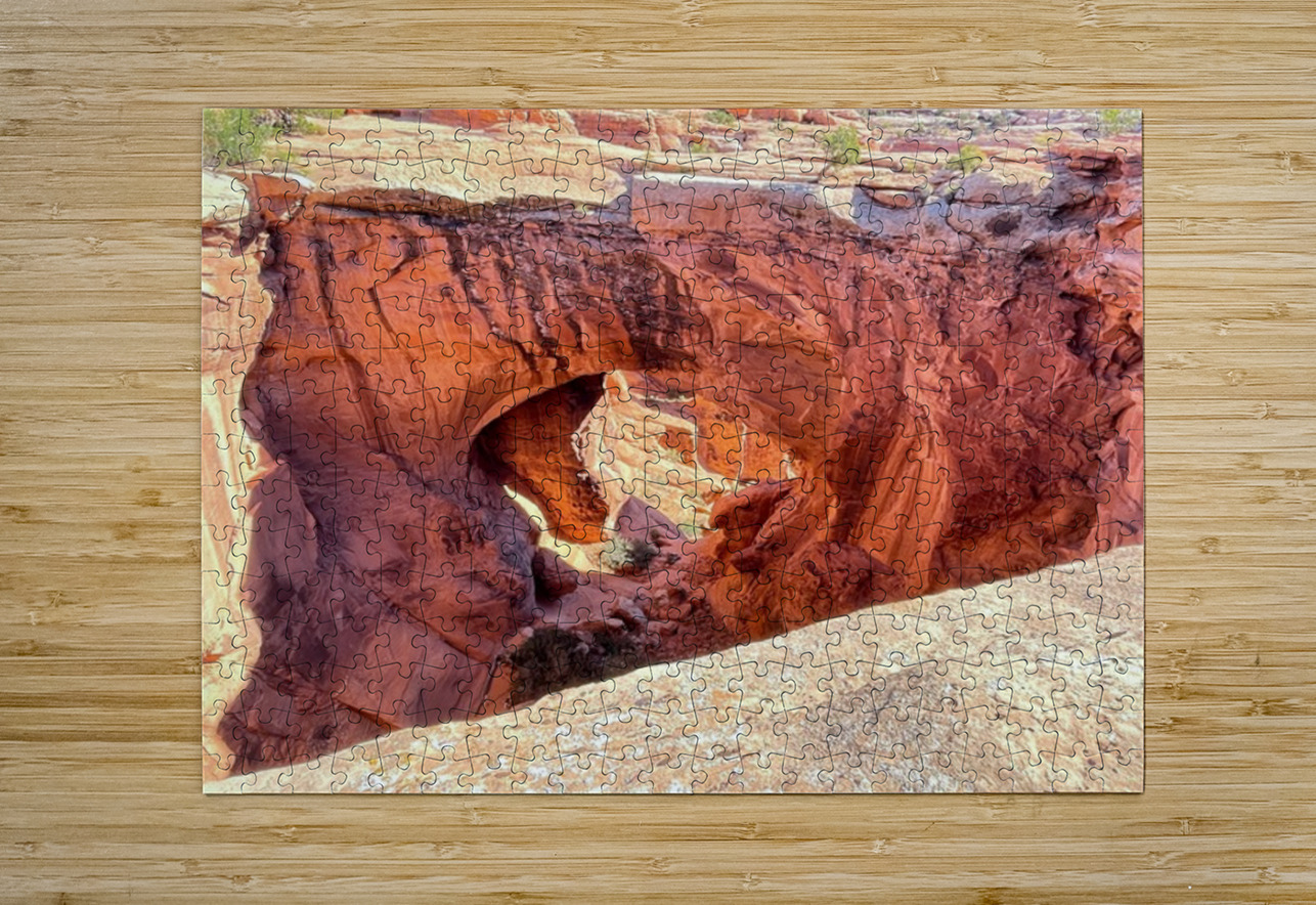 Natural Bridges - 1 Leslie Affeldt Photography Puzzle printing