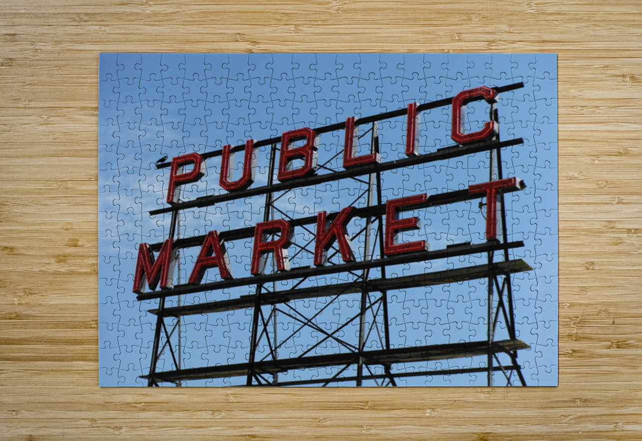 Public Market Leslie Affeldt Photography Puzzle printing