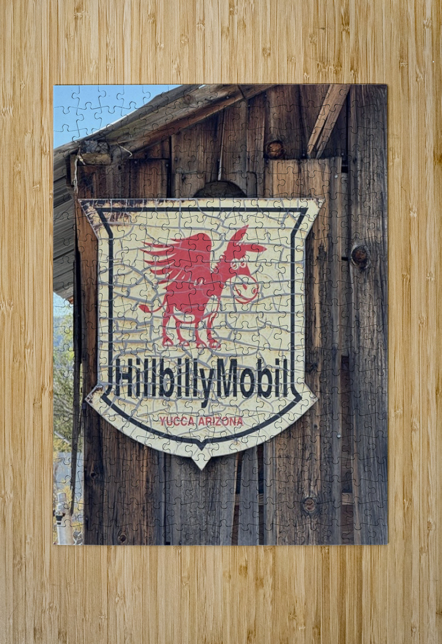 Hillbilly Mobil Leslie Affeldt Photography Puzzle printing
