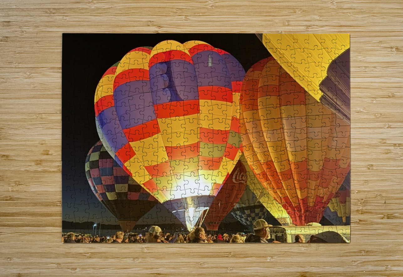 Havasu night glow -1 Leslie Affeldt Photography Puzzle printing