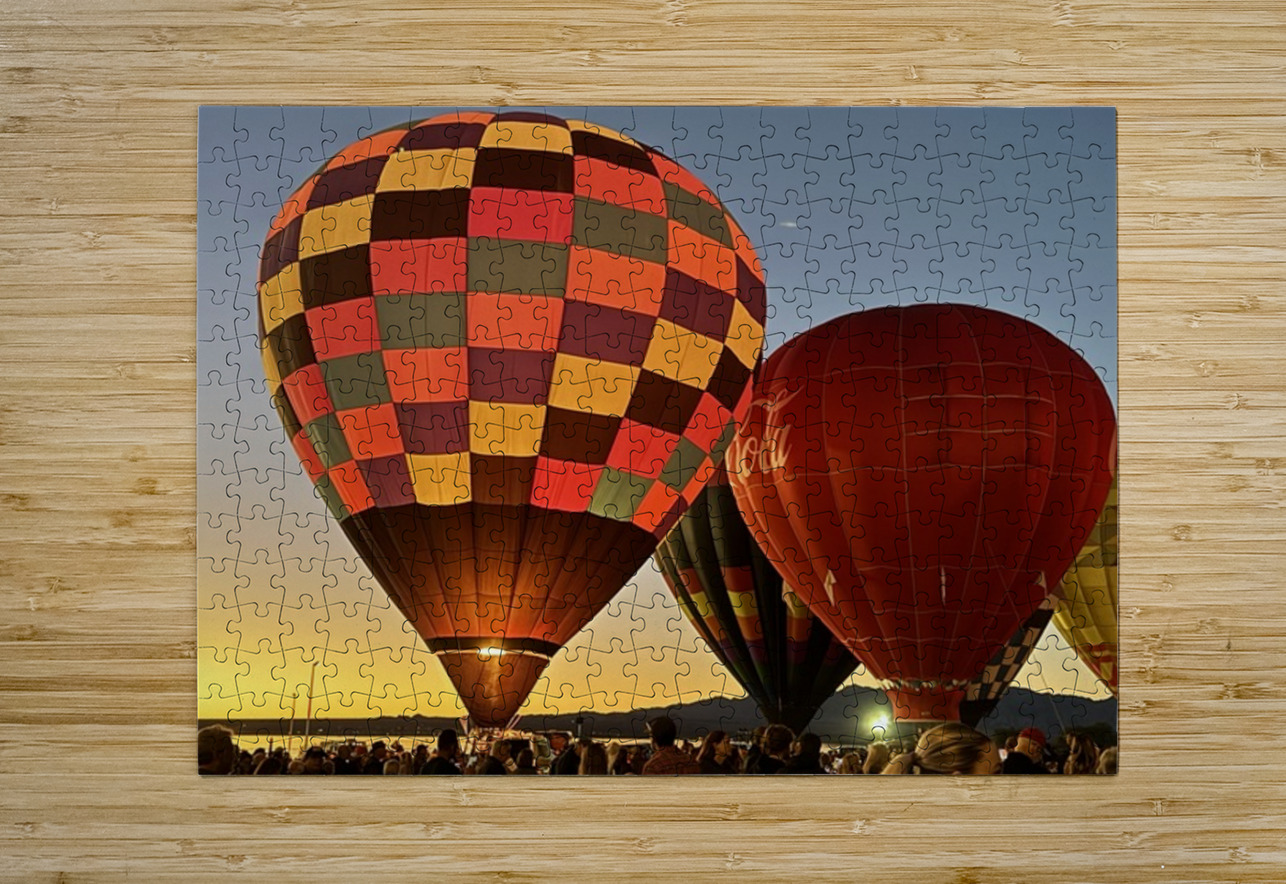 Havasu night glow -3 Leslie Affeldt Photography Puzzle printing