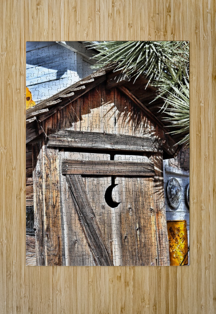 Outhouse -2 Leslie Affeldt Photography Puzzle printing