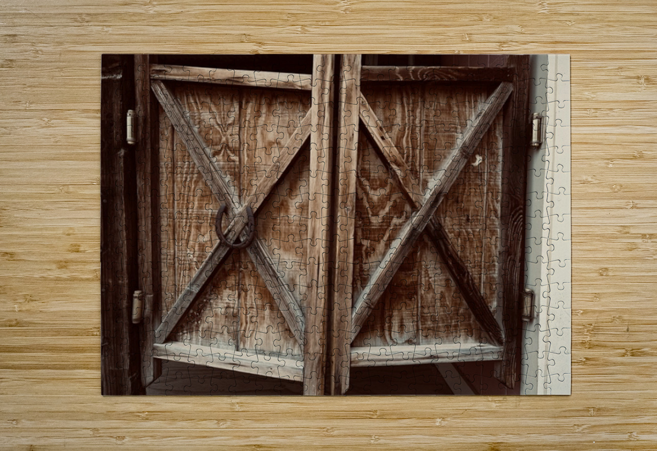 Swingin’ Doors Leslie Affeldt Photography Puzzle printing