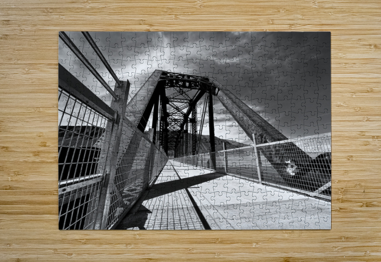 The bridge at Beverly -2 Leslie Affeldt Photography Puzzle printing