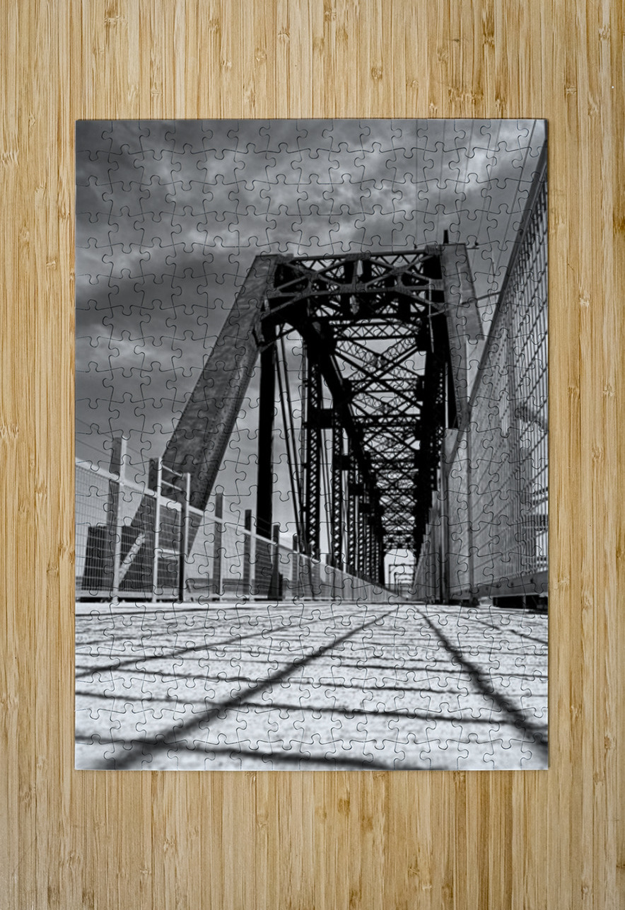The bridge at Beverly -1 Leslie Affeldt Photography Puzzle printing