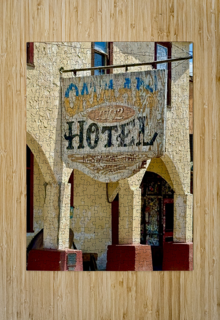 Oatman Hotel Leslie Affeldt Photography Puzzle printing