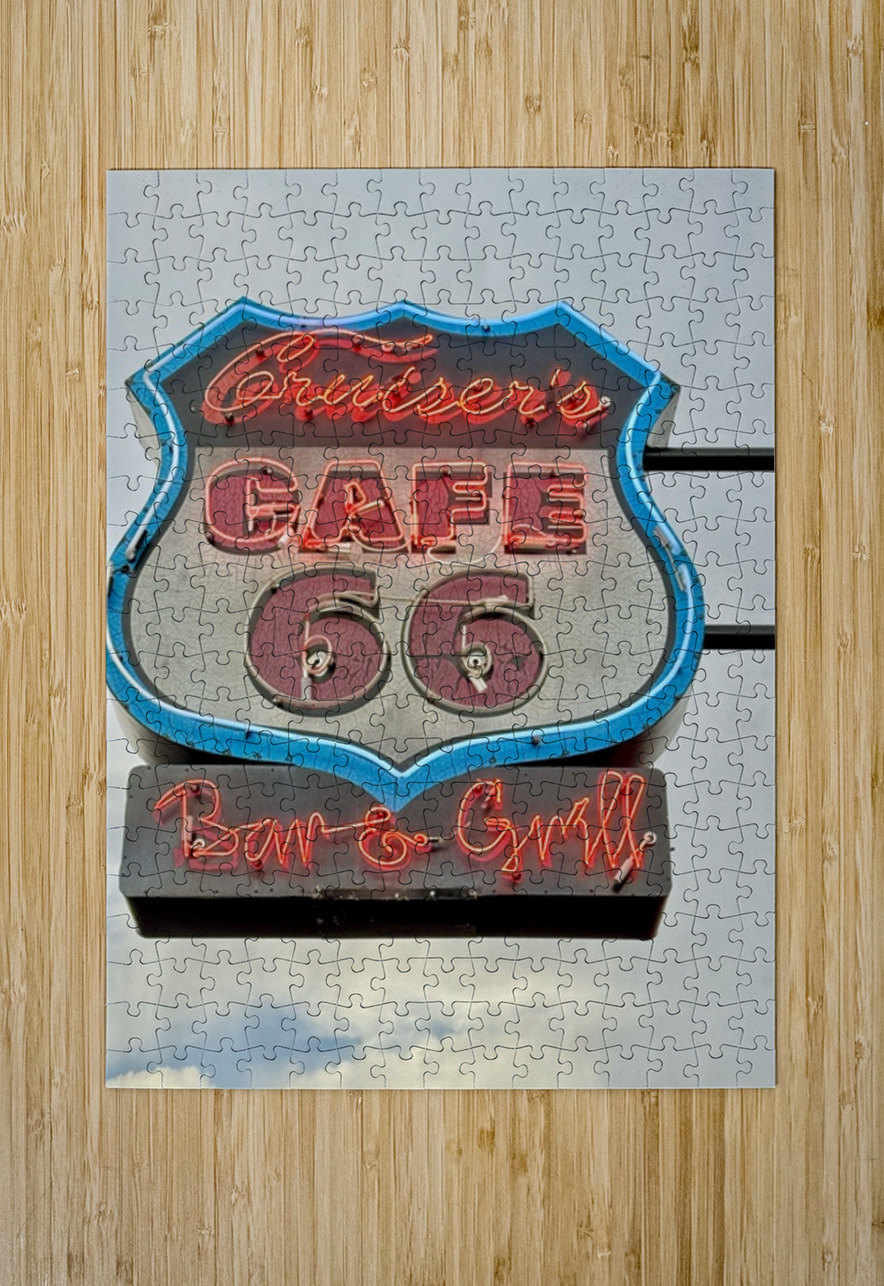 Cruisers Bar & Grill Leslie Affeldt Photography Puzzle printing