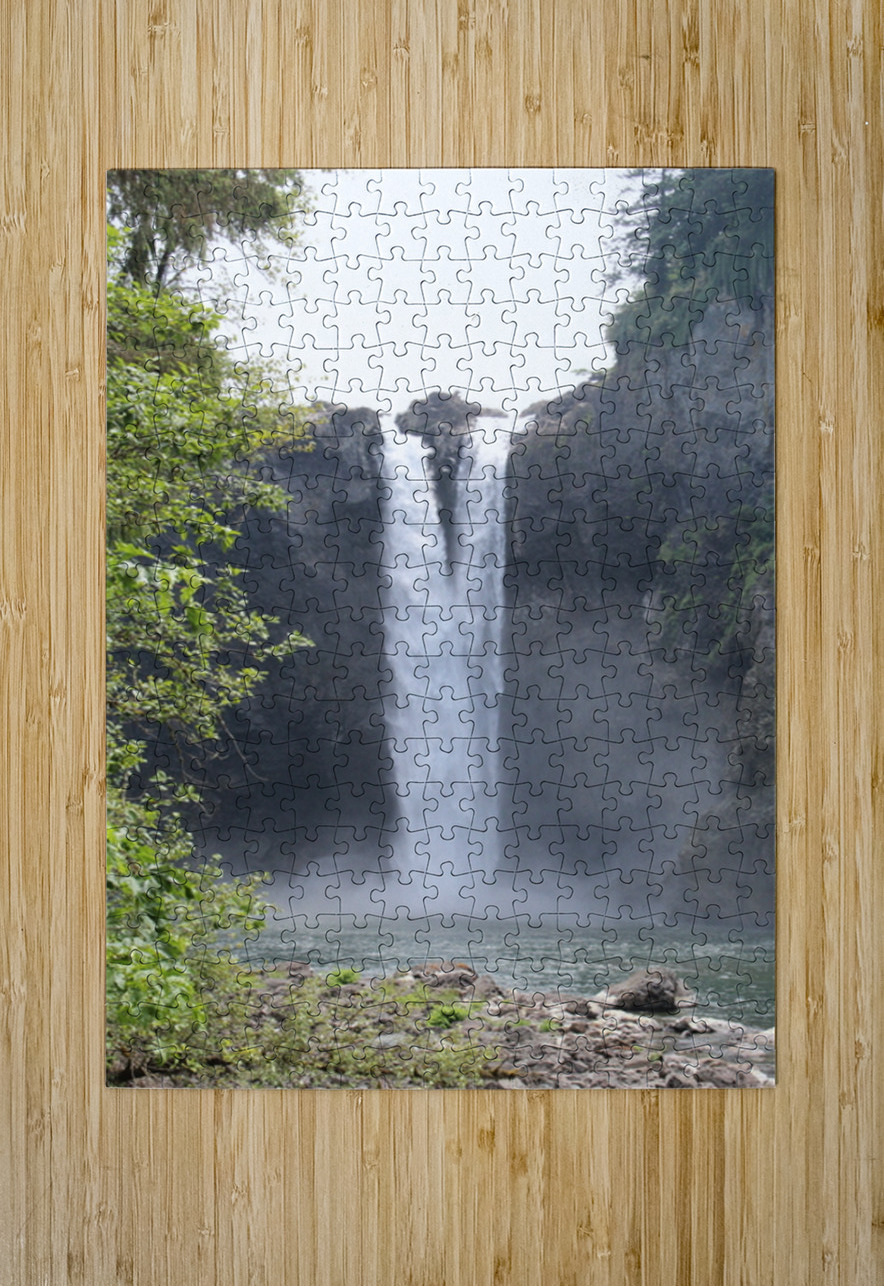 Snoqualmie Falls  from below Leslie Affeldt Photography Puzzle printing