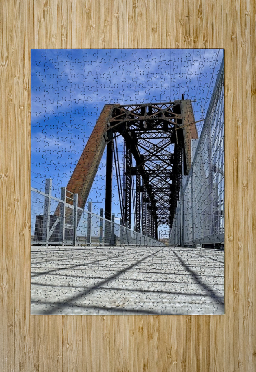 The Bridge at Beverly -3 Leslie Affeldt Photography Puzzle printing
