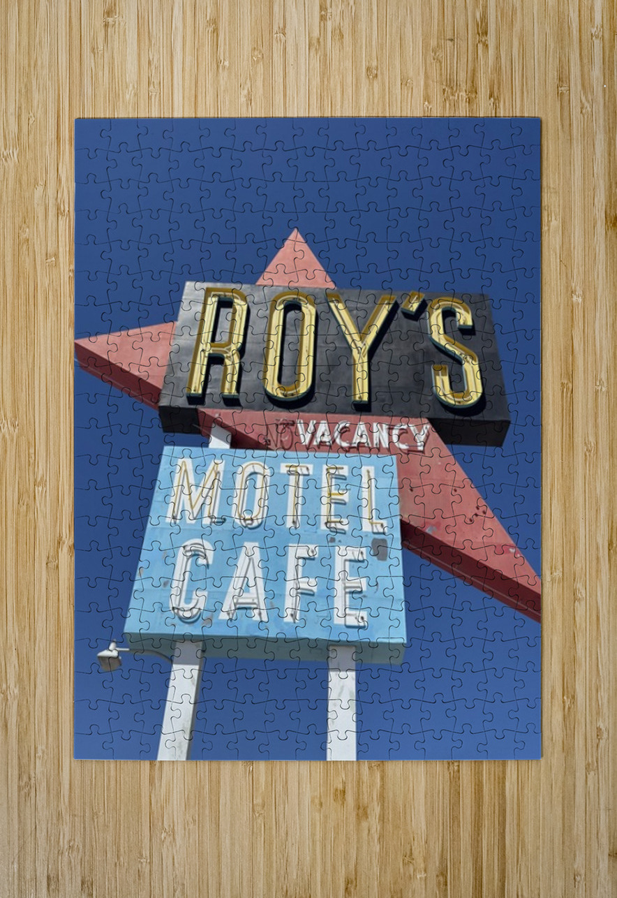 Roy’s Historic Motel Leslie Affeldt Photography Puzzle printing