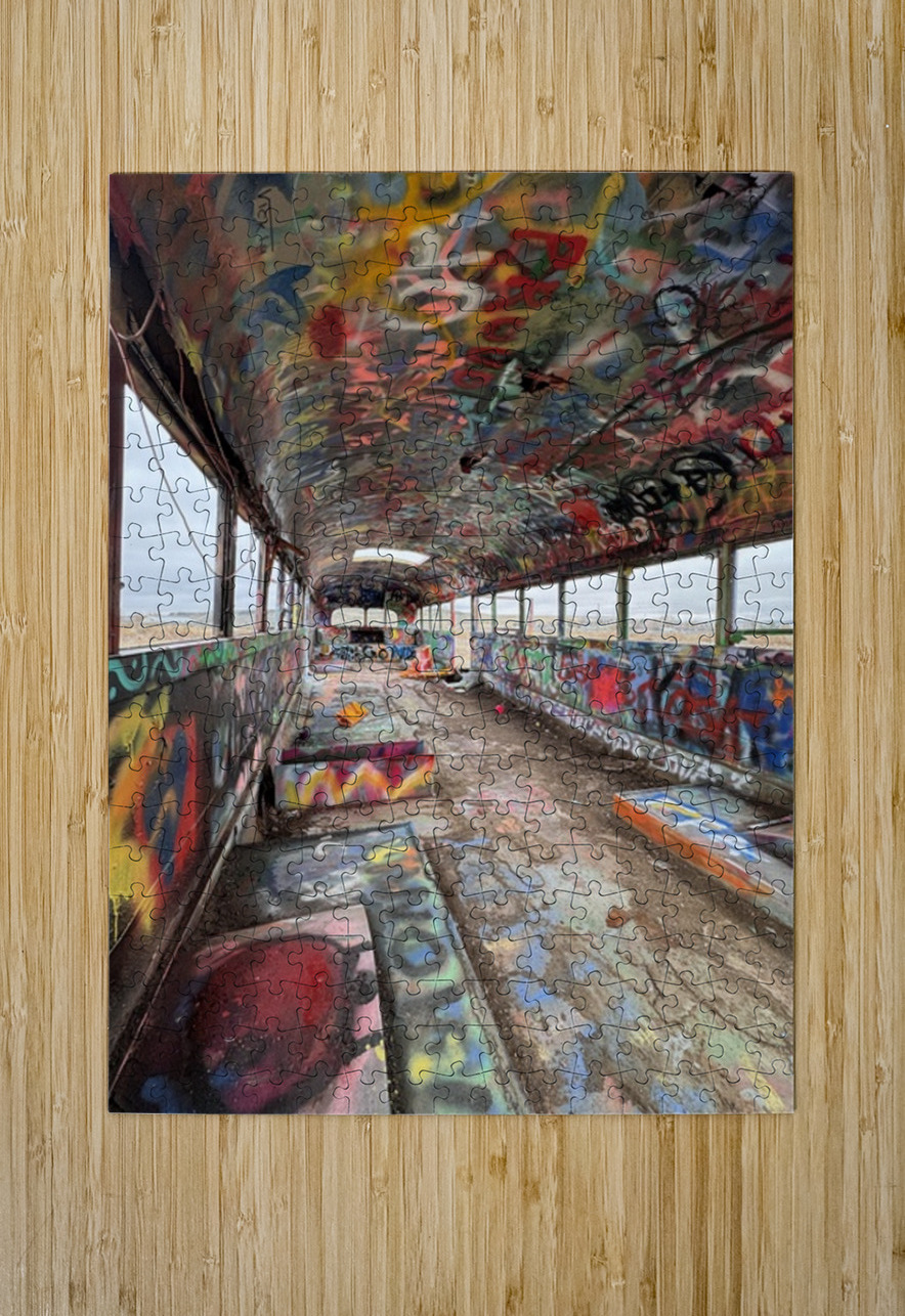 Magical Mystery Bus -3 Leslie Affeldt Photography Puzzle printing