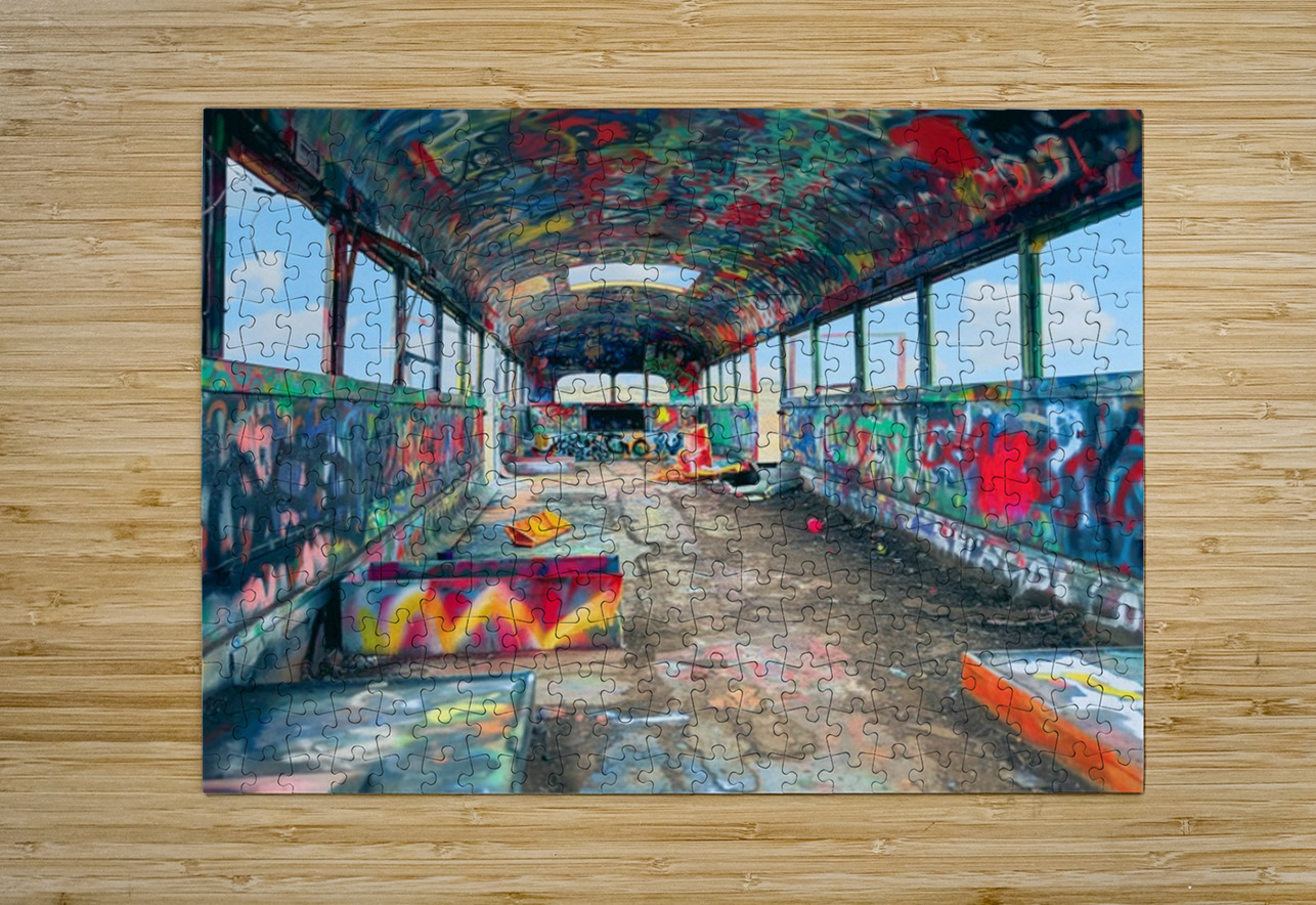 Magical Mystery Bus -4 Leslie Affeldt Photography Puzzle printing