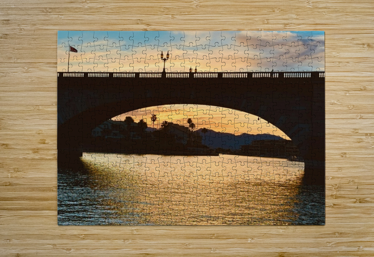 London Bridge Leslie Affeldt Photography Puzzle printing