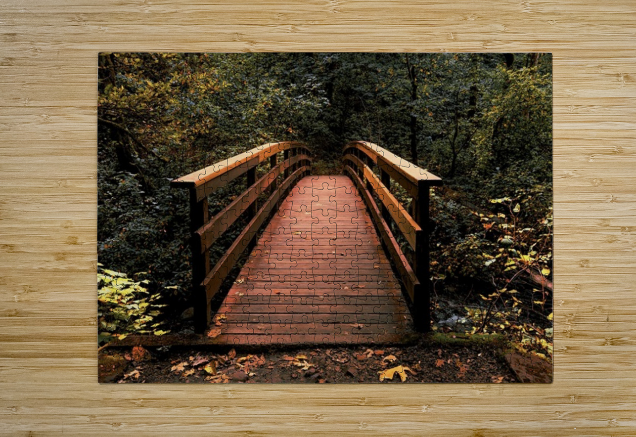 The path less traveled Leslie Affeldt Photography Puzzle printing