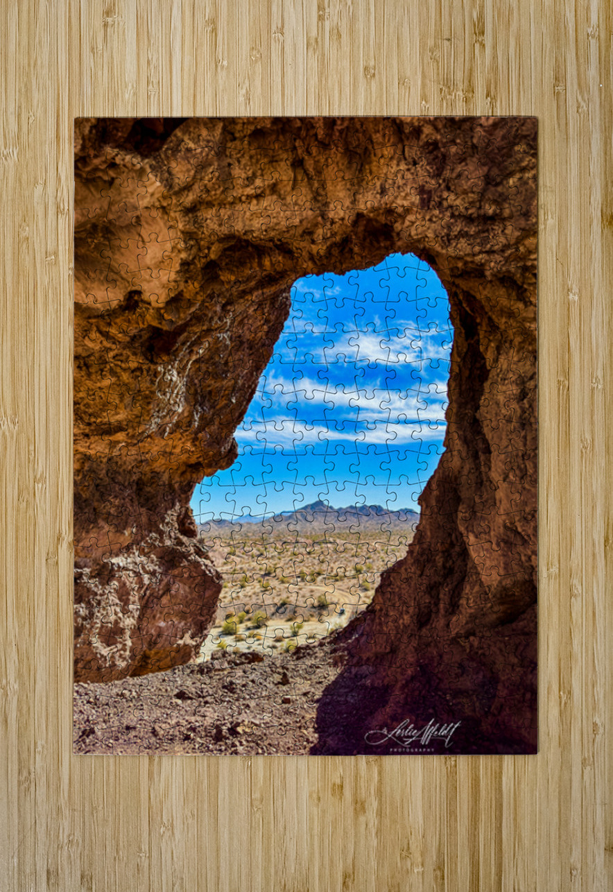 Eye of the Needle Mohave Desert Leslie Affeldt Photography Puzzle printing