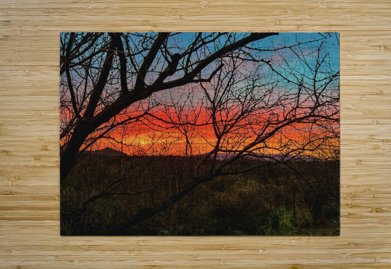 Colors of the Desert Leslie Affeldt Photography Puzzle printing