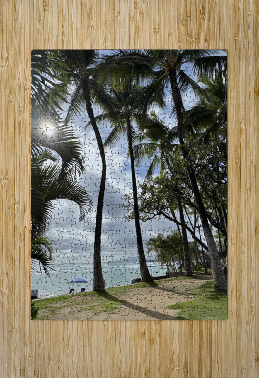 Oahu Beach Leslie Affeldt Photography Puzzle printing
