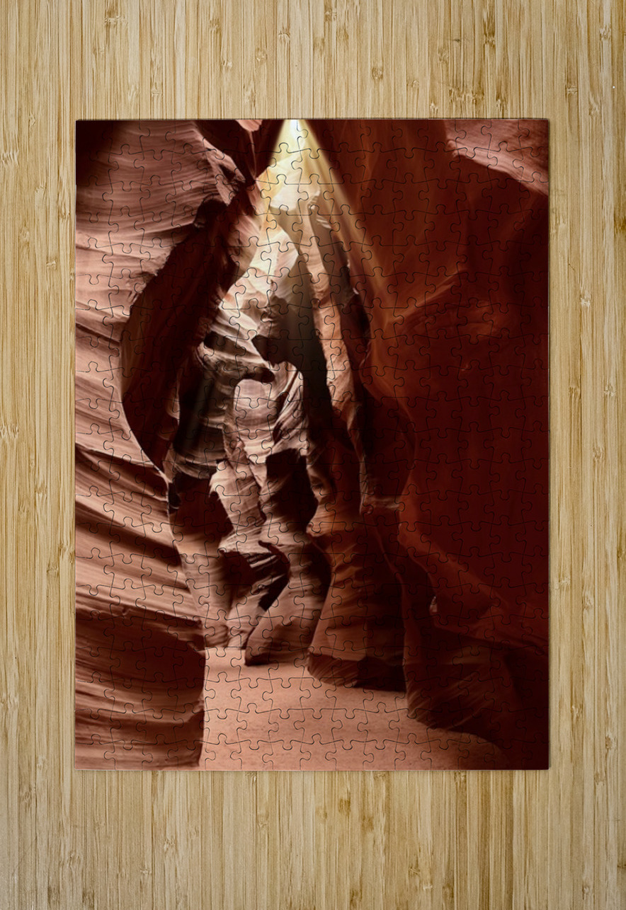 Sunlight in Antelope Canyon Leslie Affeldt Photography Puzzle printing