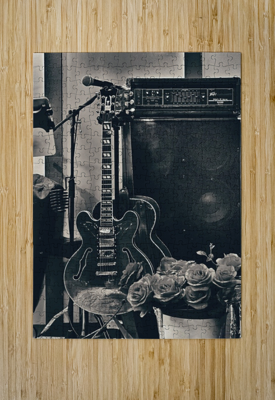 Youre on in 5 black and white Leslie Affeldt Photography Puzzle printing