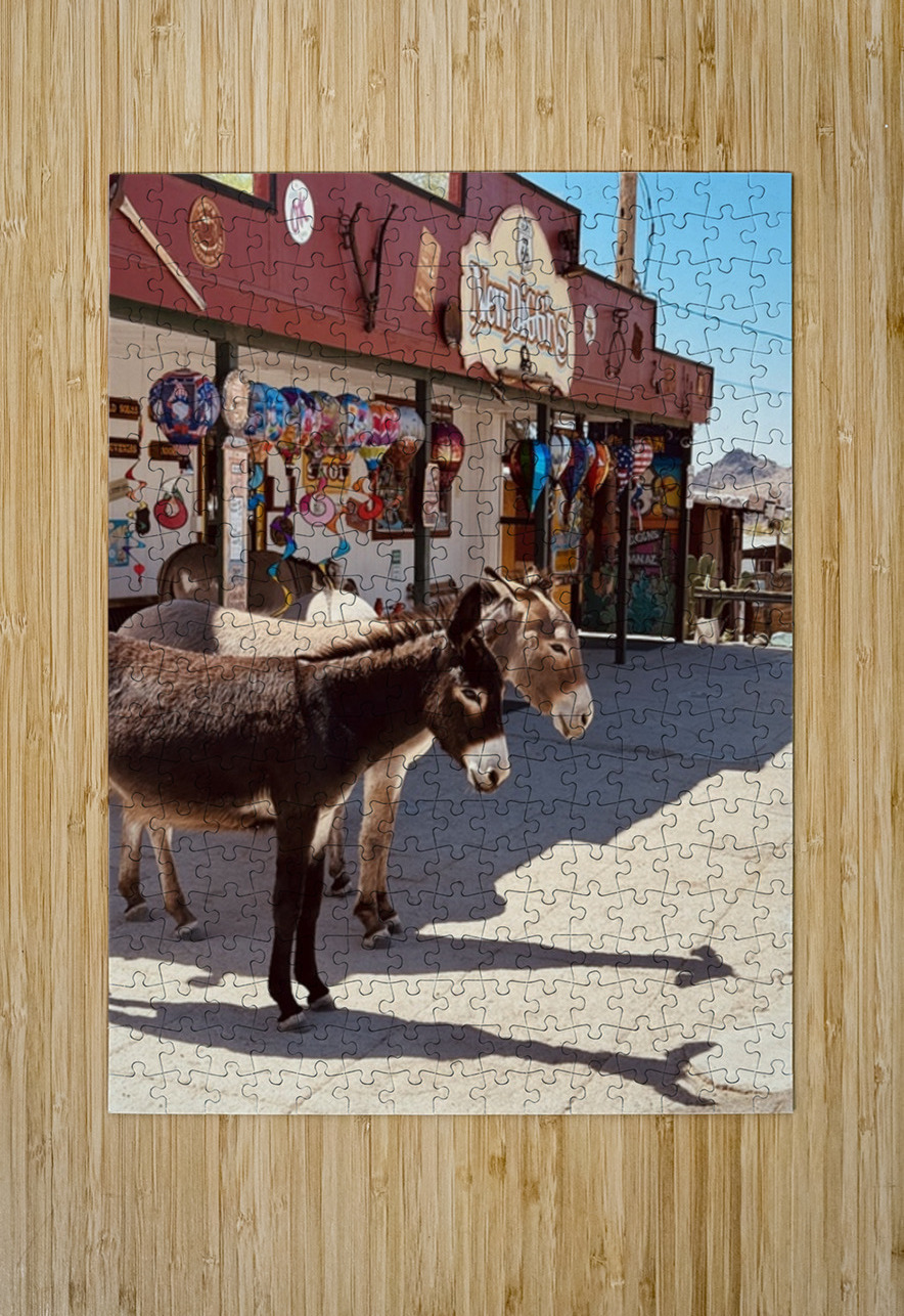 Guardians of Oatman Leslie Affeldt Photography Puzzle printing