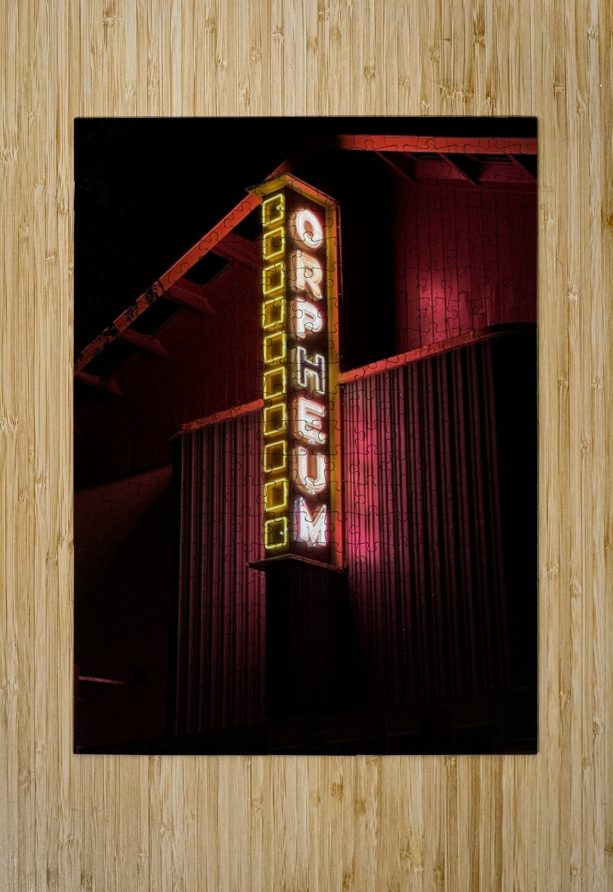 Orpheum Theater - Flagstaff AZ Leslie Affeldt Photography Puzzle printing