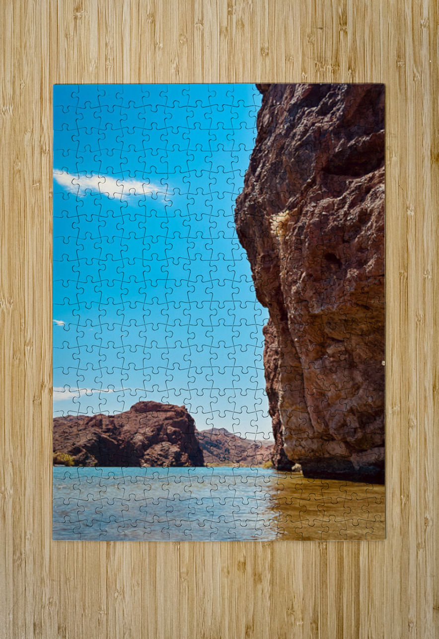 Topock Gorge Colorado River 16:9 ratio Leslie Affeldt Photography Puzzle printing